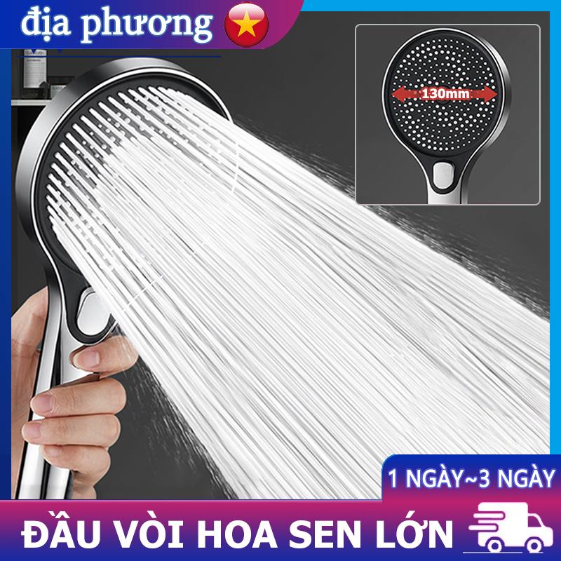  Bộ vòi sen cầm tay tăng áp cho phòng tắm chất lượng cao đa chức năng với ba chế độ dòng nước chắc chắn và bền tiết kiệm nước được trang bị vòi sen dài 1,5m và giá đỡ vòi sen 