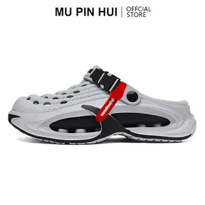 MPH  Sandal Pria Wanita Slip On EVA Tebal Anti Slip Nyaman Gaya Futuristik Ringan Empuk Ukuran 38-43 Multifungsi Modern