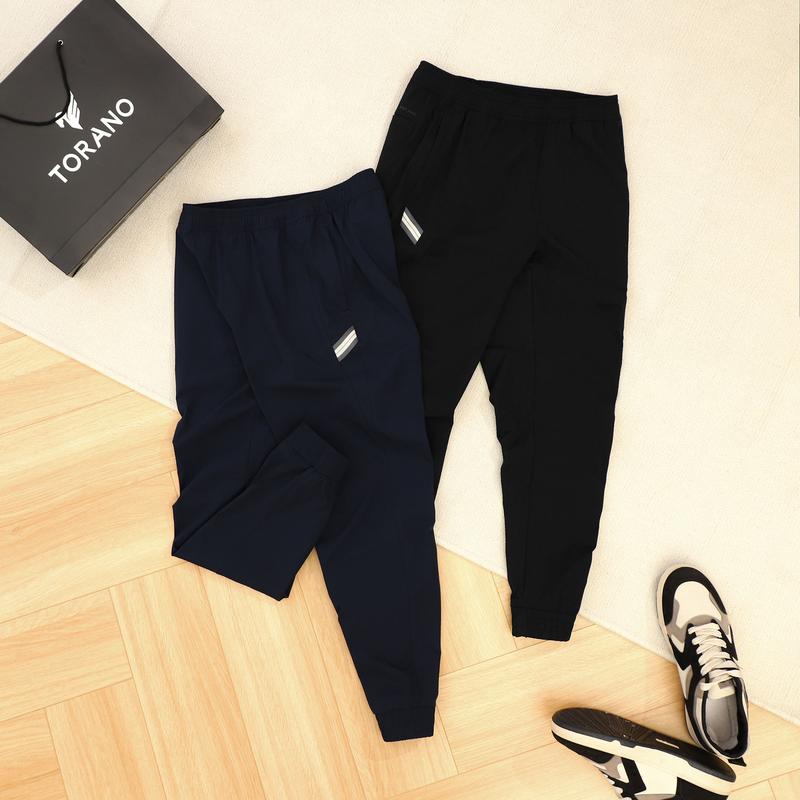  TORANO Quần gió nam GWBW003 TORANO can phối màu phom dáng slimfit cạp và ống quần bo chun co giãn 4 chiều ACTIVE JOGGERS Menswear Sport Tổ Ong Gym Tập Gym chất liệu 100% polyester size S M L XL 