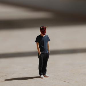 Mô Hình Chàng Trai Mặt Nạ Prajnaparamita, Tỷ Lệ Mô Hình Quy Mô 1 / 87, 1 / 64, 1 / 43, Được Làm Bằng Resin, Thích Hợp Cho Diecast, Bộ Sưu Tập Thu Nhỏ 026