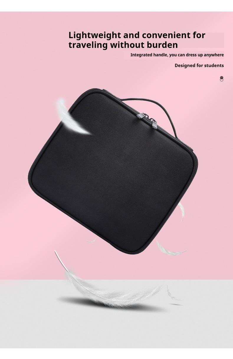 Product Introduction of กระเป๋าแต่งหน้า, พาร์ติชั่นมืออาชีพความจุขนาดใหญ่, แบบพกพา, กระเป๋าเก็บของสองชั้น, มัลติฟังก์ชั่น, กล่องแต่งหน้าพกพา 11