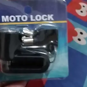Gembok Rem Cakram Motor Safety Lock Pengunci Rem Cakram Bahan Metal Alat Keamanan Kendaraan
