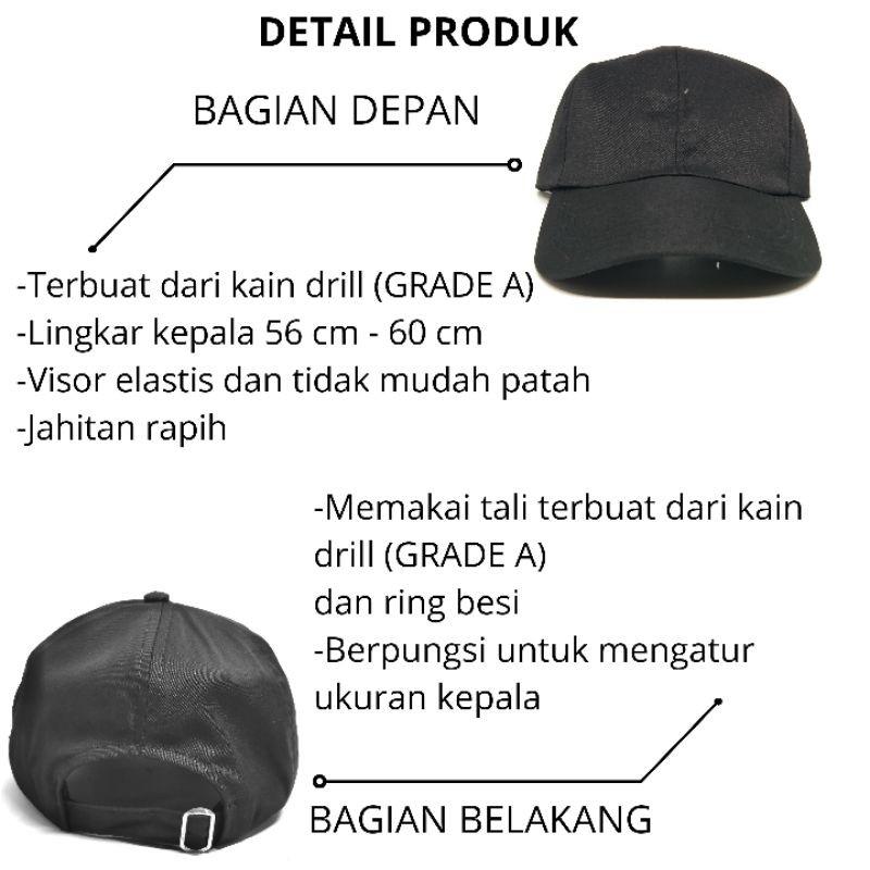TOPI POLOS BASEBALL DEWASA RING BESI DISTRO 2