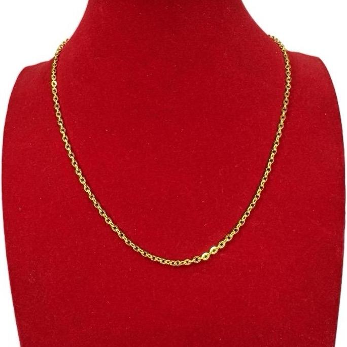 Dây chuyền titan DC21 chữ công khế sang trọng ( 45cm ) - Tinh xảo, sắc nét - Chất liệu cao cấp phủ 4 lớp - Bảo hành 1 năm về màu - Phù hợp mọi trang phục