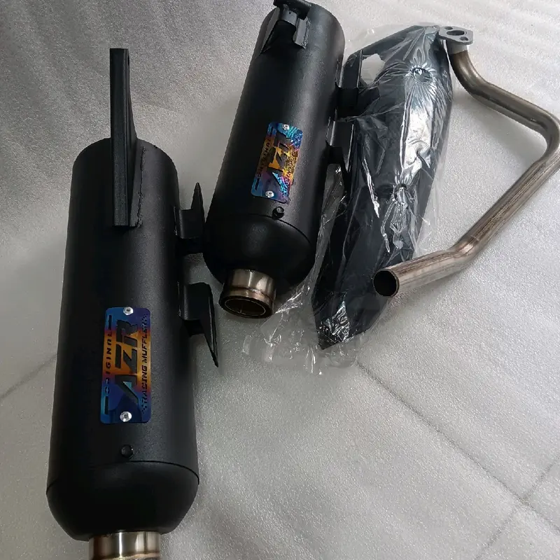 Knalpot Copy Cms Moncong SHIJIRO Original AZR Fullsistem Motor Vario Beat Scoopy Mio Nmax Pcx dll suara ngebas nggerung Motorcycle brong Foto Kamera Kendaraan Tabung 8