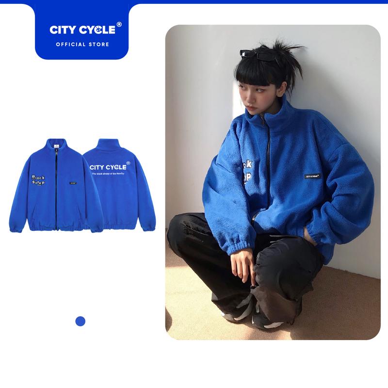 Áo khoác Black Sheep City Cycle lông cừu form rộng oversize unisex Local Brand Menswear aokhoac nam
