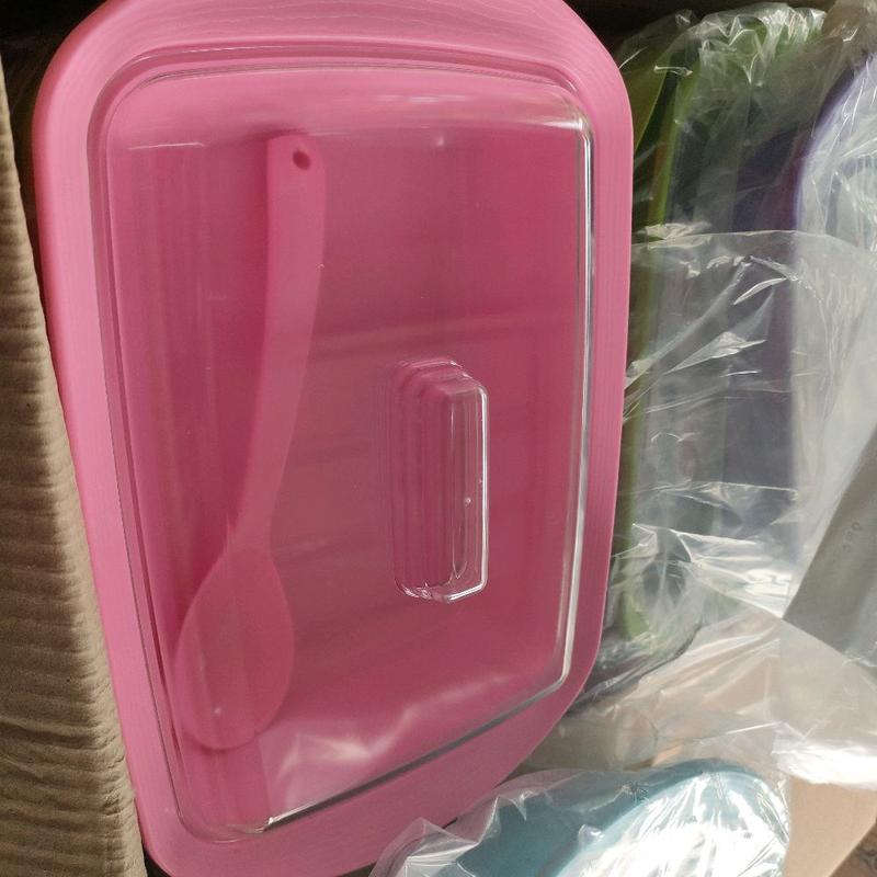 1 PCS Wadah saji Plastik Tutup Bening (Ukuran M atau L) (HARGA PER PCS/SATUAN) 4