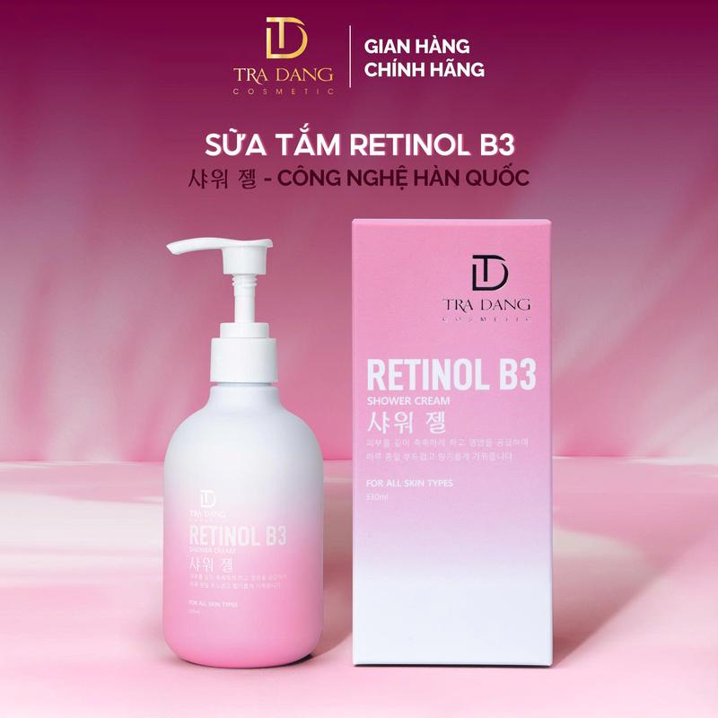 Sữa Tắm Retinol B3 Hỗ Trợ Dưỡng Sáng Da & Phục Hồi Cấp Ẩm - Tra Dang Cosmetic