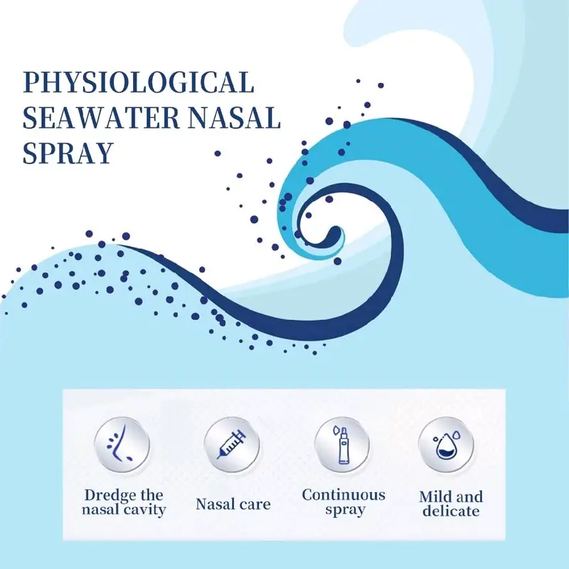 South Moon Nasal Spray Sinusitis Polip Semprot Hidung Semprotan Rongga Hidung Rhinitis Seawater Nasal 30ml 2