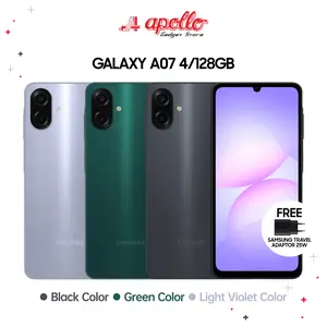 [APOLLO] Samsung Galaxy A07 4/128GB FREE ADAPTOR Garansi Resmi Indonesia