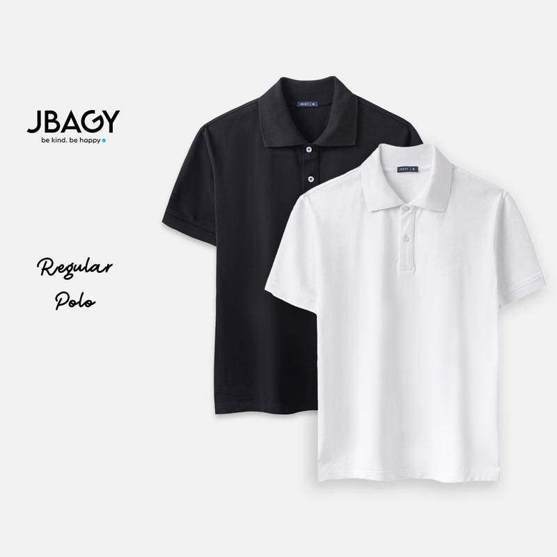  Áo polo nam JBAGY vải Cotton USA thấm hút mồ hôi độ co giãn tốt - jp0101 