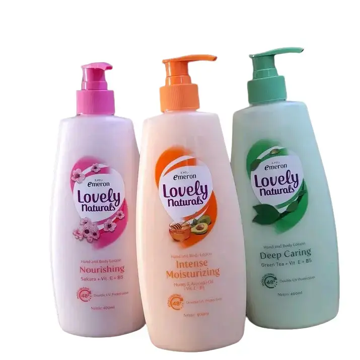 1Botol Handbody Lovely Natural 400ml Uk besar