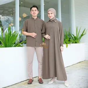 Dasterbeauty - KIRANA Gamis abaya koko couple lebaran 2026 baju muslim busui mewah terbaru nyaman sabrina
