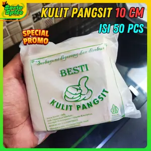 Kulit Pangsit 10cm isi 50 Lembar Lezat Bikin Nagih Pelanggan