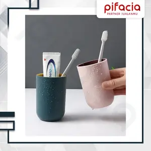 PIFACIA Gelas Sikat Gigi Odol Kamar Mandi Cangkir Serbaguna