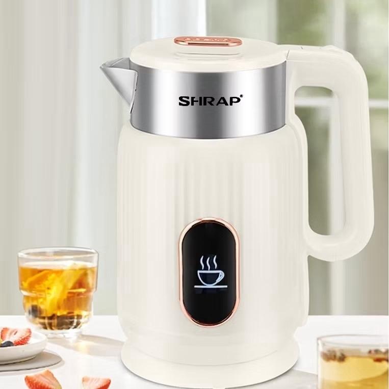 2. Ấm siêu tốc Model SH-86 Dung tích 3L Công suất 1500w Có tự ngắt khi sôi An toàn và Tiết kiệm