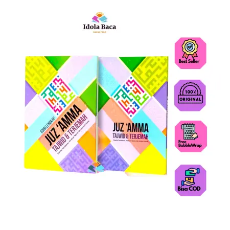 Buku Juz 'Amma Terjemah dan Tajwid Terlengkap Uk A6 Praktis - Edisi Khusus Soft Cover Lingkar Media A6