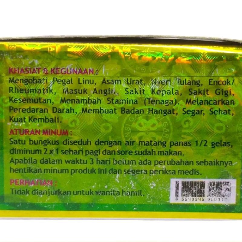 Jamu Serbuk Jamu Tradisional 1