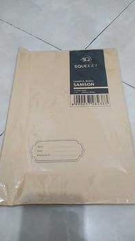 Product Review of Harga Grosir (1packs/20Lbr ) Sampul Buku Coklat SAMSON Dan Plastik Mika BOXY UK Buku Campus from y**a 0