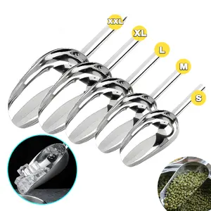 Canamek Sendok Sekop Es Batu Stainless S M L XL XXL Serokan Beras Tepung Biji Kopi Serbaguna Alat Kitchenware Material Premium Desain Ergonomis Tahan Karat