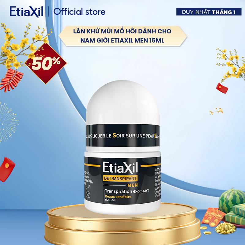 Lăn khử mùi mồ hôi dành cho nam giới Etiaxil Men 15ml