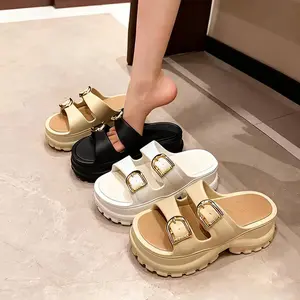 Sandal Wanita Wedges Selop Tinggi 6CM EVA Jelly | Premium, Elegan & Empuk | Anti-Slip, Tahan Air 518