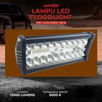 Gambar TaffLED Lampu LED Floodlight Foglamp Mobil Truck Cool White IP67 120W - C8-1519 dari Taffware Official Store Kota Administrasi Jakarta Barat 2 Tokopedia