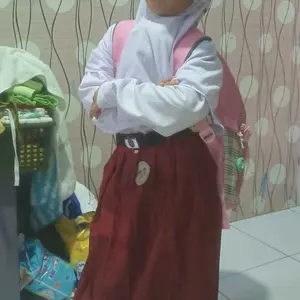 Sepatu Sekolah Anak N&B SD SMP Model Boot Perekat Full Hitam Fashion