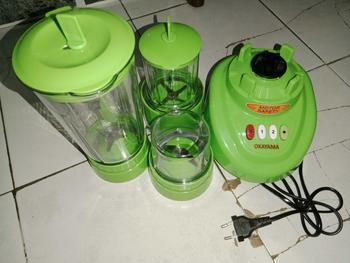Product Review of BLENDER PLASTIK OKAYAMA BLENDER 3 IN 1 OK-355 3 tabung from m** 2