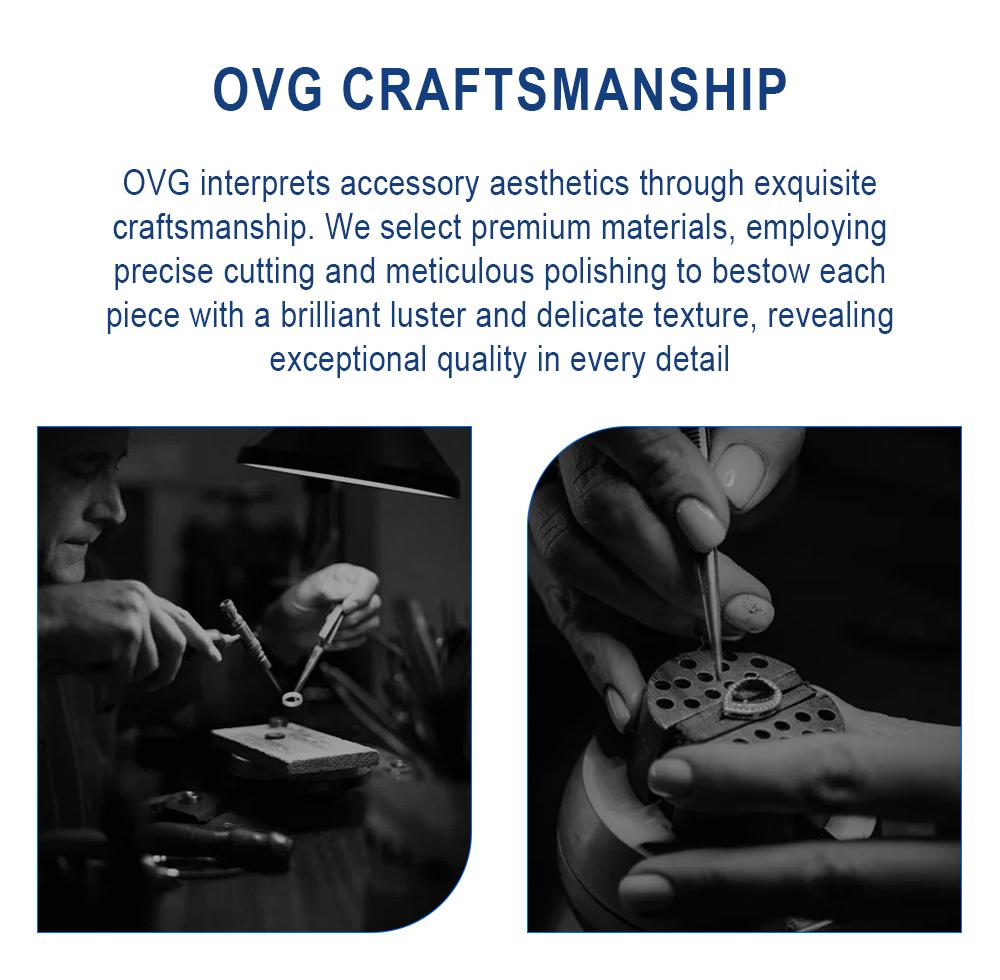 【003 Harga Telah Diperbarui, Segera Pesan】OVG Cincin Wanita Perhiasan Original Tunangan Cewek Adjustable Elegan Korea Anti Luntur Rings OGR011-Silver