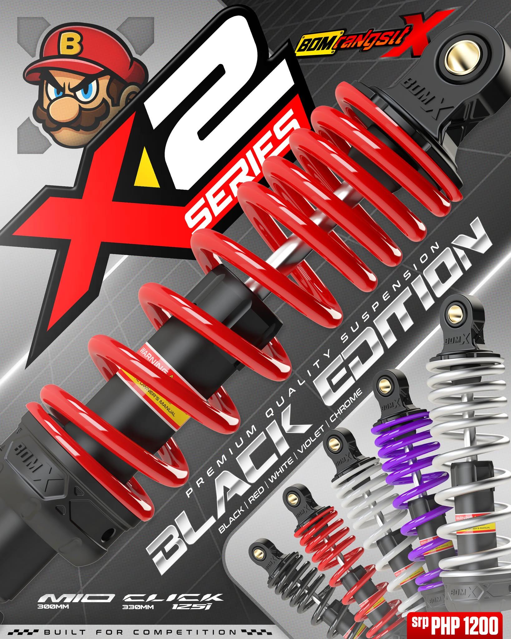 BomX X2 Series Suspension Shock Absorber X2 Shock for Enhanced Ride ...