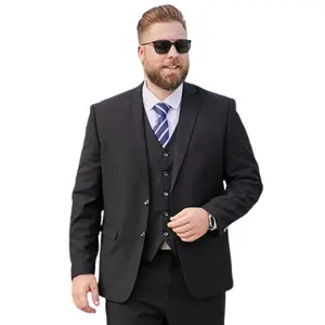 JAS PRIA SIZE XXL-6XL/JAS PRIA JUMBO/JAS PRIA BIG SIZE/BLAZER PRIA/JAS PRIA DEWASA/JAS JUMBO PRIA TERLARIS Hitam Jaket Casual Formal Semi Keren Panjang Slimfit Kantor High Kancing Putih Nyaman Biru Wisuda