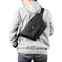 Gambar ANT PROJECT - Shoulder Bag Pria ALPHA Black - Waist Bag Pria Full Black Pinggang - HITAM dari ANT Project Kota Bandung 1 Tokopedia