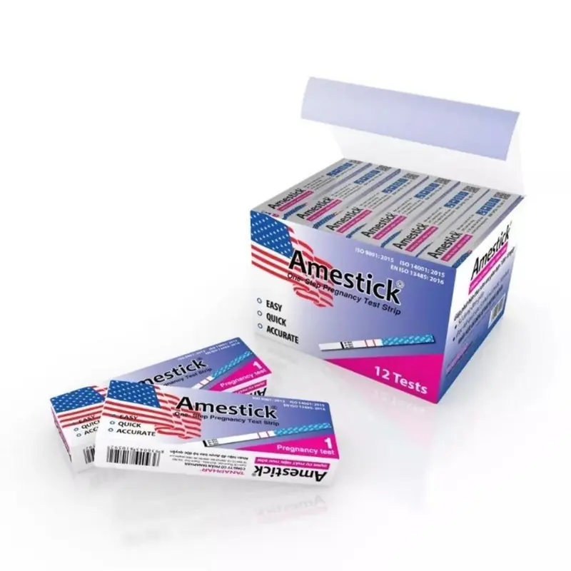 Que Thử Thai Amestick Test Thử Thai Phát Hiện Nhanh, Đơn Giản, Chính Xác 2