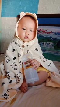 Product Review of Áo choàng chống nắng cho bé có tấm chắn bụi họa tiết gấu Hàn Quốc chất cotton da cá mềm mịn thoáng mát Vải Cotton from M** e** b**8 1