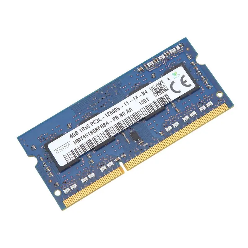 Bộ nhớ RAM laptop Hynix DDR3 4GB, 1600MHz (PC3), 1RX8, 1.35V, 8 chip (IC), loại SODIMM – chỉ dành cho Intel