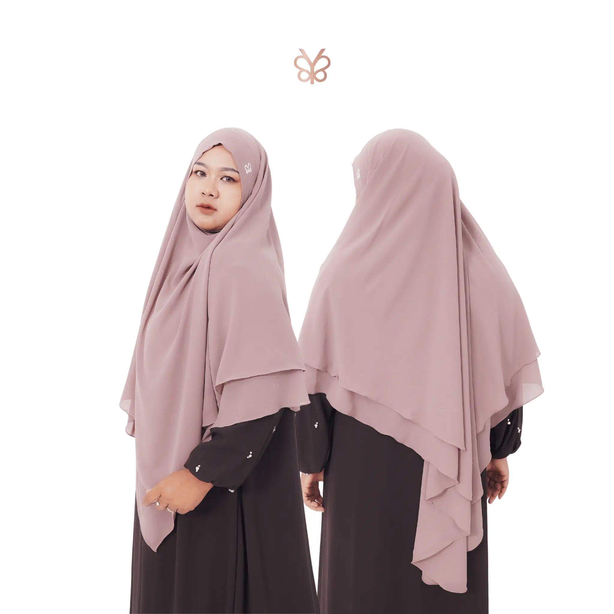 French Khimar Sarah Permata by Yoora Sarah - Hijab Saja