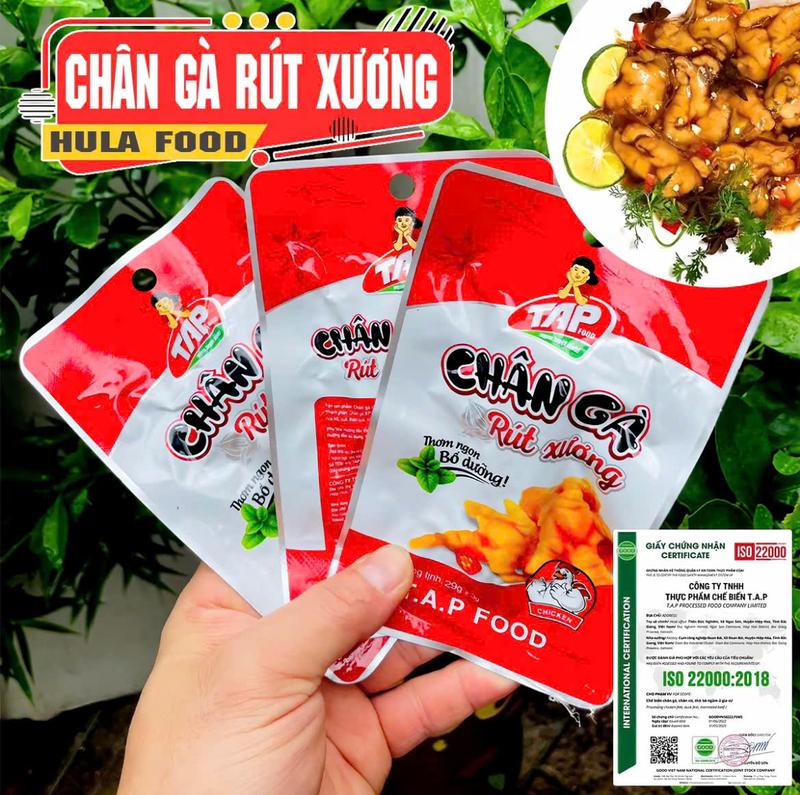 Chân Gà Rút Xương T.A.P Food - VOUCHER Gía Cực Hấp Dẫn.