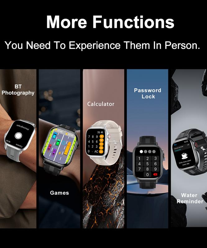ROLEMANI Smartwatch B05 2.99" HD IPS - Slim - BT Call - Sport Mode & Health  Monitoring - Rich Application 8