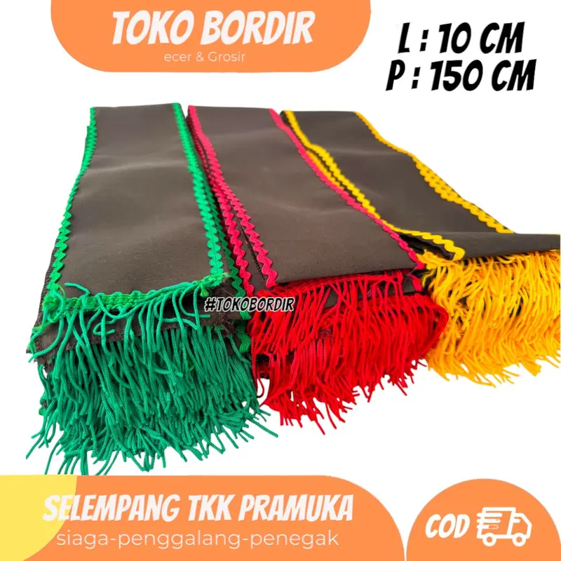 Selendang TKK Pramuka / Selempang Tetampan Tkk Pramuka ( Lengkap ) 5