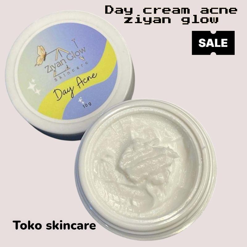 DAY CREAM ACNE ZIYAN GLOW KRIM SIANG WAJAH BERJERAWAT BPOM DAN HALAL 4