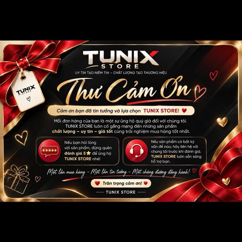 ( Hàng Không Đóng Gói Trong Đơn ) Tunix Store - Thư Cảm Ơn Từ Khách Hàng Tin Tưởng Và Lựa Chọn Sản Phẩm Chất Lượng Uy Tín