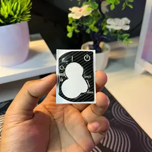 Stiker Emblem Kunci Kontak Beat Deluxe Scoopy Genio 2020 Keatas untuk Motor Honda