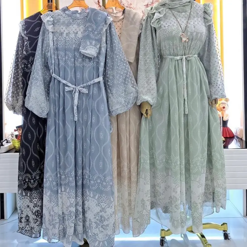 DEFFA DRESS / DRESS CERRUTY SET HIJAB 0