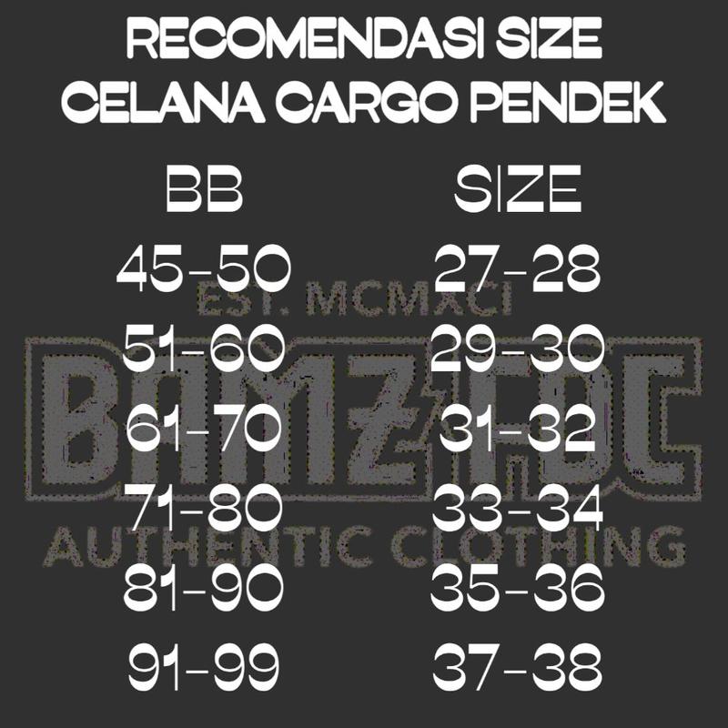 Celana Cargo Pendek Cotton Chino/Basic Unisex hortpants Cargo BroadShot Premium/Diatas Lutut/Celan kimpul cinos Cowok  Dewasa Distro Melar 7