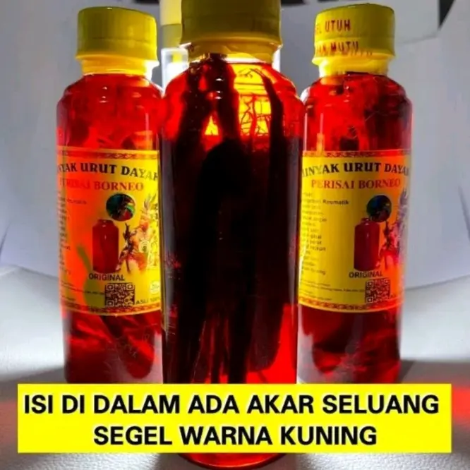 (PAKET 2 BOTOL) MINYAK DAYAK IBU IDA KHAS KALIMANTAN MINYAK PRISAI BORNEO 250ml 2