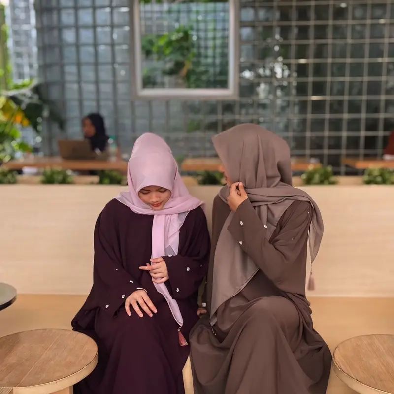 HEELYA ABAYA / ABAYA KAFTAN PAYET 1