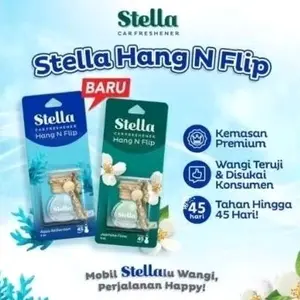Stella hang n flip car freshener pengharum mobil