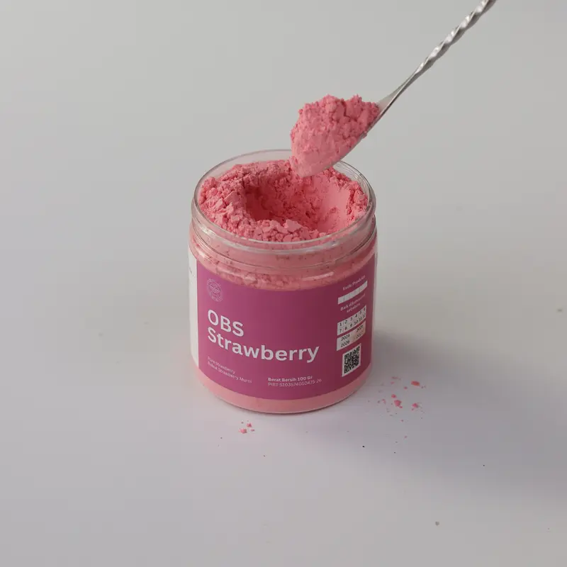OBS Bubuk Strawberry untuk 100cup (100gr) - Untuk Minuman 1