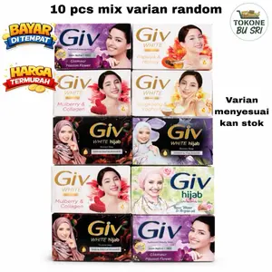 Sabun Giv 10 Pcs Mix Varian Random Harga Termurah Bayar Di Tempat